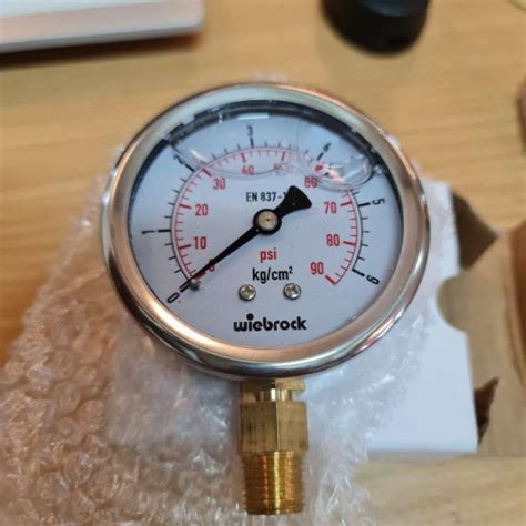 Promo Pressure Gauge Raket Stainless Kuningan Inch Kg Bar