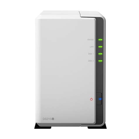 Synology DS215j Diskstation Storage NAS 2 Baias até 6TB