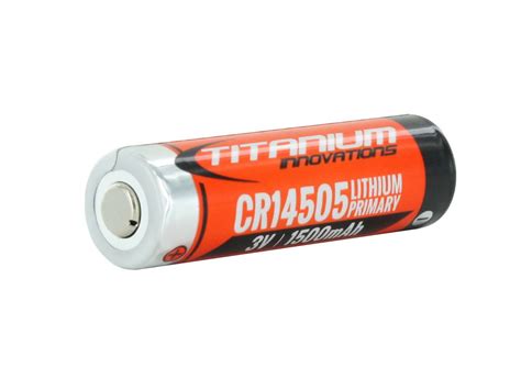 Titanium Innovations CR14505 CRAA 3V Lithium AA Sized Battery