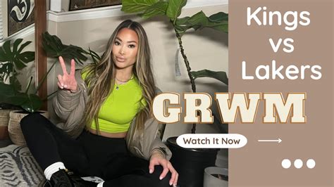 Grwm Sacramento Kings Vs La Lakers Game Youtube