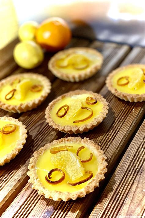 Tartelettes Agrumes Au Lemon Curd Recette Patisserie Sans Sucre