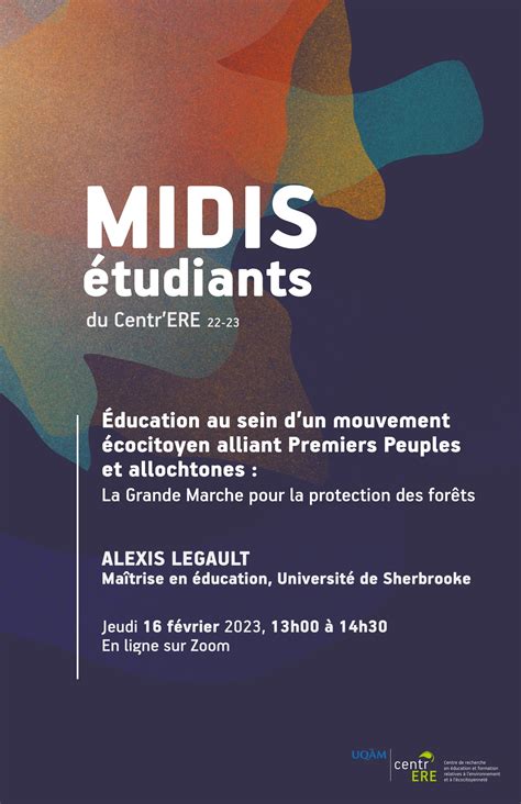 Ducation Au Sein Dun Mouvement Cocitoyen Alliant Premiers Peuples Et