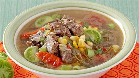 Resep Bumbu Sop Daging Sapi Asam Pedas Ini Cara Membuatnya