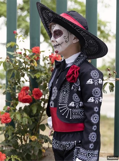 D Guisement Dia De Los Muertos Pour Enfant Funidelia