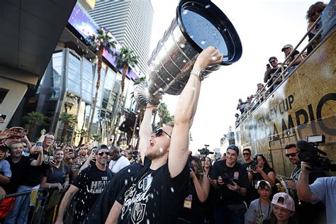 Golden Knights' championship parade takes over Las Vegas Strip - Las ...