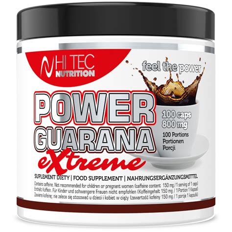 Power Guarana Extreme 100kaps Cena Opinie Sklep Internetowy Hi