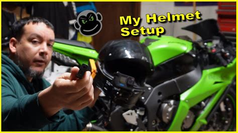 My Motovlogging Helmet Setup Youtube