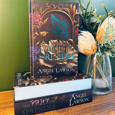 PRE ORDER The Cult Of Serendee By Angel Lawson HARDBACK SPRAYED EDGES