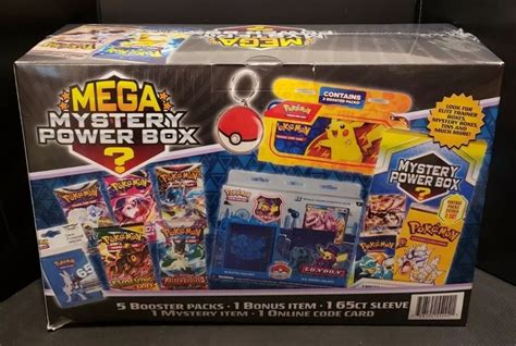 Pokemon Mega Mystery Power Boxes Lot Of Meijer Brand New Sealed