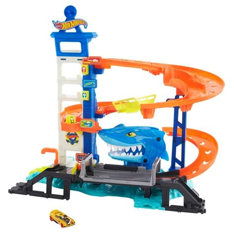 Hot Wheels City Zestaw Miejski Port Atak Rekina Zakupy Online Z