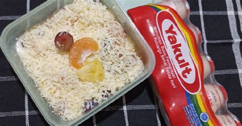 Resep Salad Buah Yakult Oleh Diyos Nie Cookpad