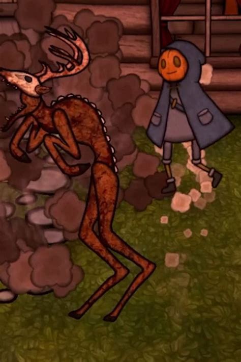 Pumpkin Panic Deer | Wendigo, Fantasy aesthetic, Survival horror game