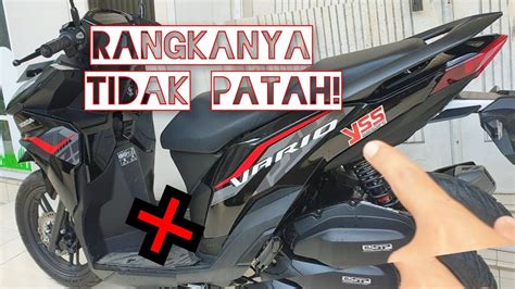 New Vario Cbs Setelah Km Rangka Vario Kok Beda Youtube