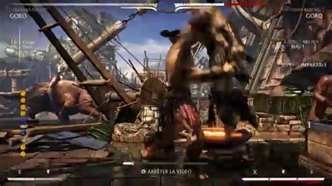 Mortal Kombat X Goro Kuatan Warrior Combo N Youtube