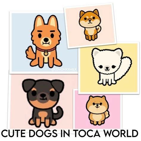 Toca boca life world dogs | Sfondi carini, Animali, Carini