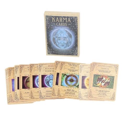 Karma Oracle Cards Karma Oracle Cards Tarot De Divination Du Destin