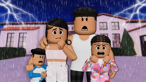 ⛈️a Huge Thunderstorm Hits We Crashed My Son Got Scaredberry Avenue Roleplay Wvoice🏠