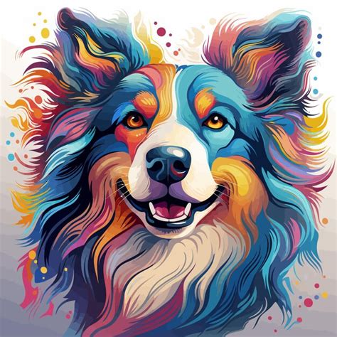 Premium Vector Alaskan Husky Dog Illustration