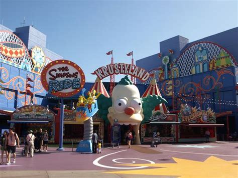 The Simpsons Ride at Universal Studios Hollywood