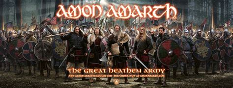 Amon Amarth The Great Heathen Army Album Review Metal Addiction