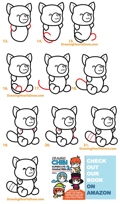 How To Draw A Red Panda