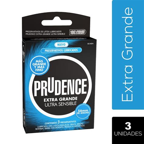 Prudence Preservativo Extra Grande Ultra Sensible 3un Inkafarma