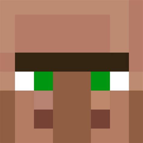 Minecraft Villager Head Pattern Crew