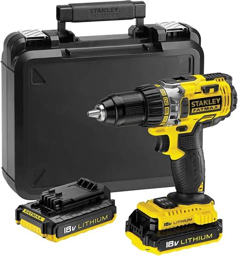 Stanley FATMAX Perceuse Visseuse Sans Fil 18V Lithium Ion Vitesse