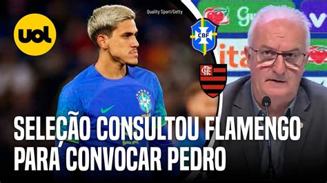 DORIVAL JÚNIOR EXPLICA CONVOCAÇÃO DE PEDRO DO FLAMENGO SEMPRE TIVE