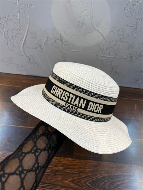 Christian Dior Straw Boaters Wide Brimmed Hats Artofit