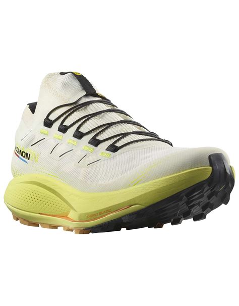 Salomon Pulsar Trail Pro W Vanilla Ice Sunny Lime Black Trailschuhe