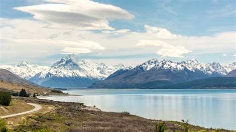 New Zealand Mount Cook National Park 4k Wallpaper Desktop Background