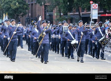 London Uk Th Nov Military Personnel March During The Parade