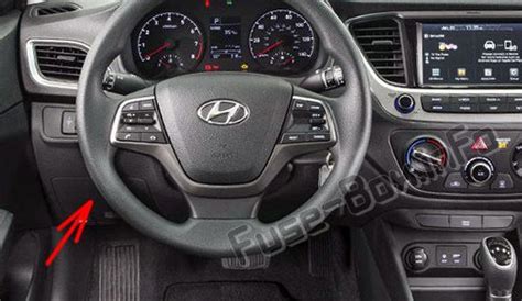 Предохранители и реле Hyundai Accent (HC; 2018-2021..) - Предохранители