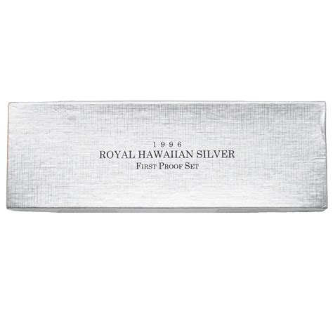 1996 Royal Hawaiian Silver Proof Set CV Coins Collectables