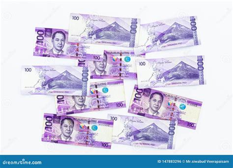 Philippine 100 Peso Bill Philippines Money Currency Philippine Money