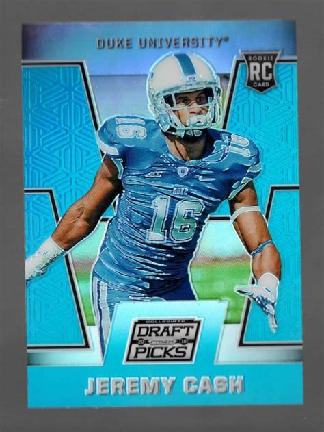 2016 Panini Prizm Collegiate Draft Picks Draft Picks Blue Prizm 202