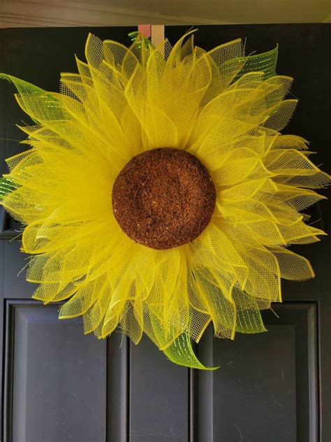 Sunflower Wreath Kit Wreath Kit Etsy