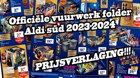 ALDI SÜD VUURWERK FOLDER UPDATE 2023 2024 YouTube