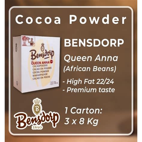 Jual Bensdorp Cocoa Powder Kg Coklat Bubuk Bensdorp Kg Shopee