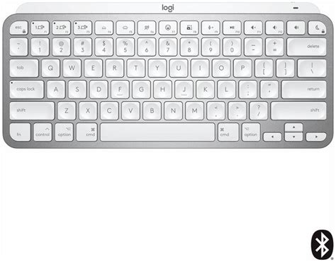 Buy Logitech Mx Keys Mini Wireless Keyboard For Mac Grey Pc Keyboards Argos