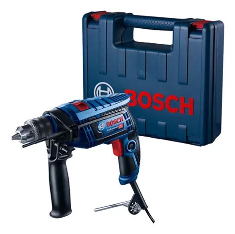 Furadeira De Impacto Bosch Gsb 13 Re 750w Em Maleta Cor Azul Frequência