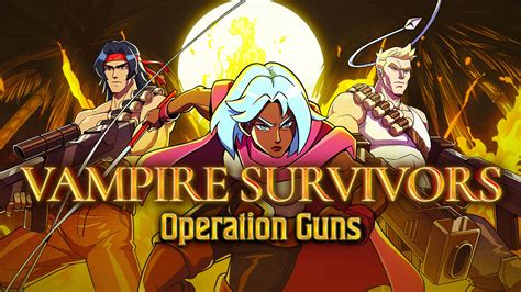 Vampire Survivors Operation Guns For Nintendo Switch Nintendo