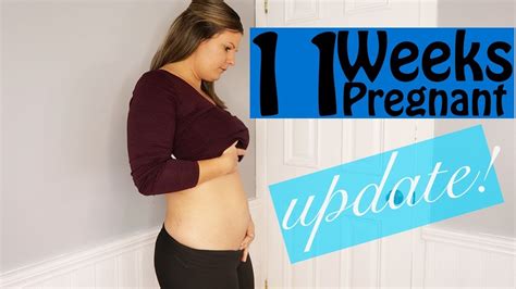 11 Weeks Pregnancy Update Starting To Show Youtube