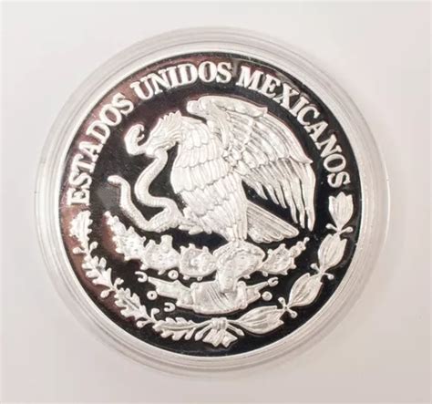 Moneda Plata A Os Memoria Hist Rica M Xico Tenochtitl N En