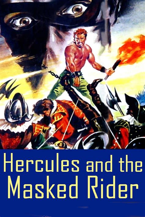 Hercules And The Masked Rider 1963 Posters The Movie Database TMDB