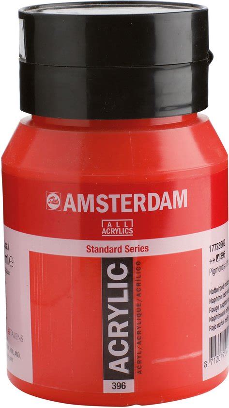 Amsterdam Standard Series Acrylverf Pot Ml Naftolrood Middel Bol