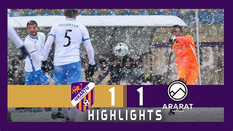 Friendly Urartu FC Ararat Armenia FC 1 1 Full Highlights YouTube