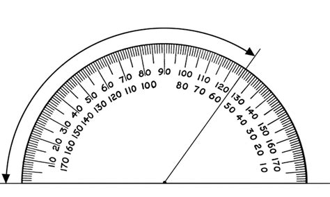 protractor  degrees clipart