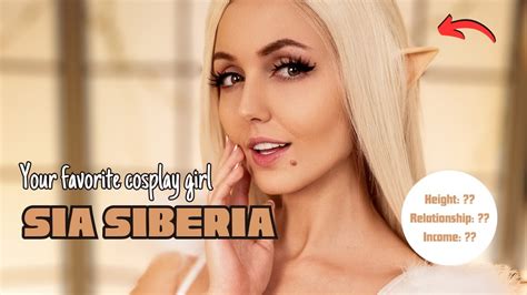 Sia Siberia 💗 A Famous Adult Cosplay Model And Instagram Influencer Biography Siasiberia